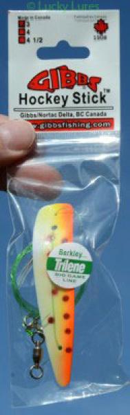 Hockey Stick, Größe: 3 (8.5 cm), Farbe: Brown-Trout von Gibbs Delta